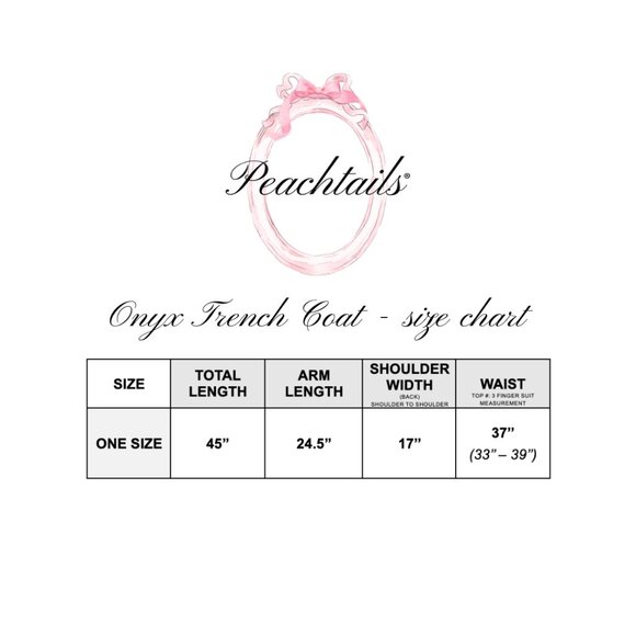 🎀 Onyx Trench Coat - Onesize - Picture 10 of 12